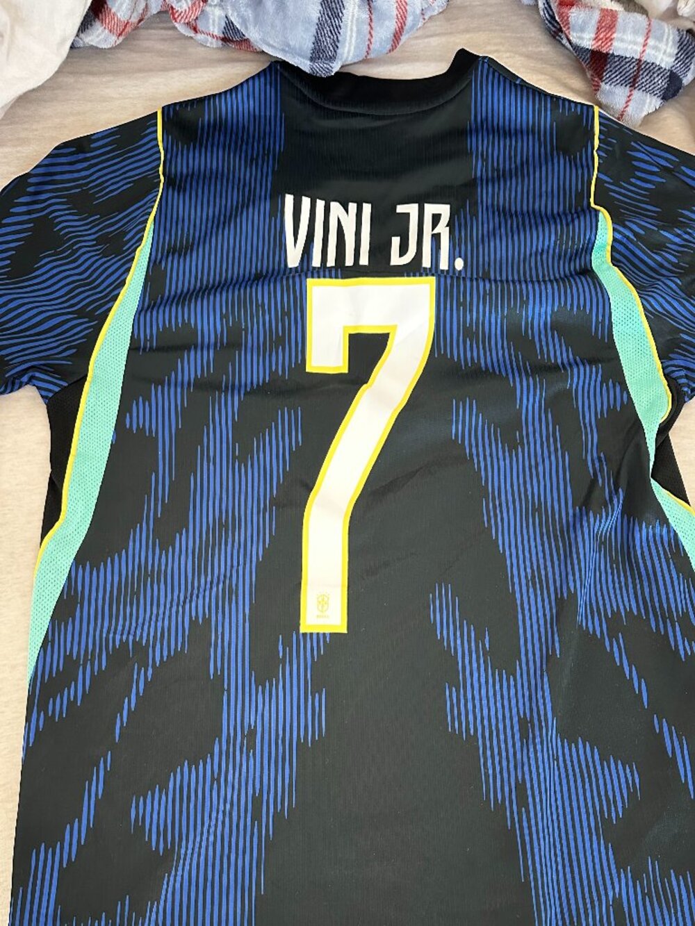 Jordan Brand Vini Jr Brazil Soccer Jersey World Cup 2026 XL